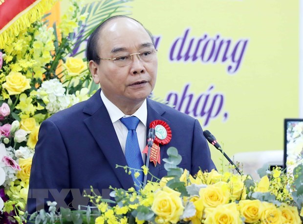 国家主席阮春福：越南佛教协会继续发挥其在加强民族大团结、宗教团结中的作用 hinh anh 2