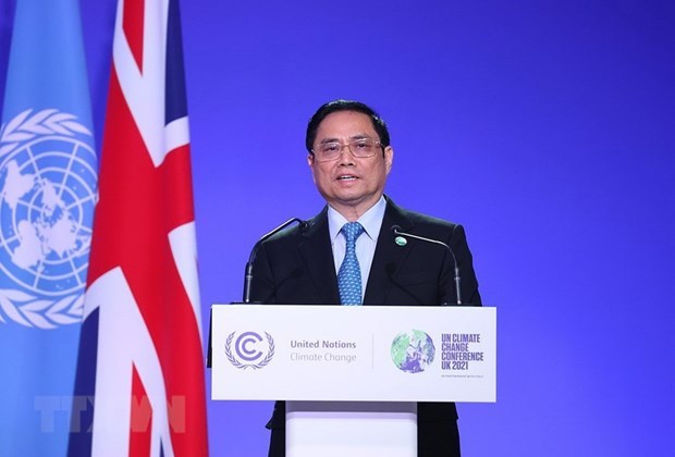 越南政府总理范明政出席COP26、访问英国和法国之行取得多方面的的成功 hinh anh 1