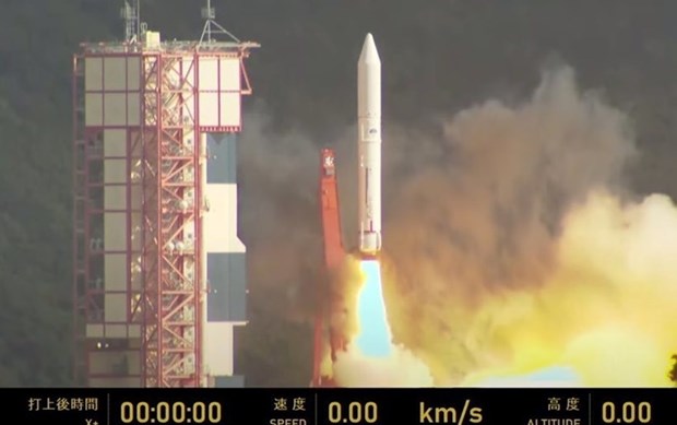 越南的“纳龙”卫星成功发射升空 hinh anh 1