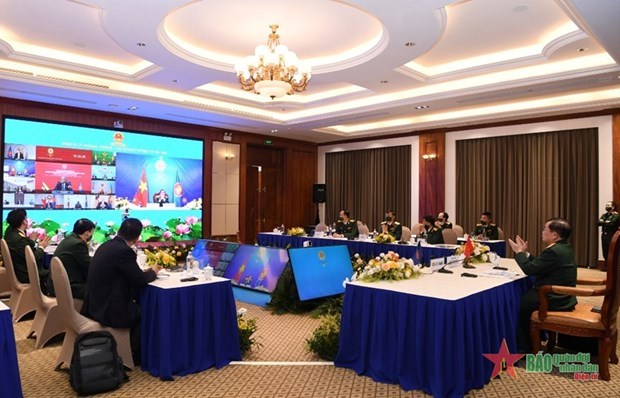 柬埔寨正式接任2022年东盟国防部长会议轮值主席国 hinh anh 1
