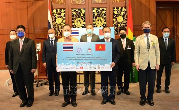 泰国向越南捐赠医疗物资 hinh anh 2