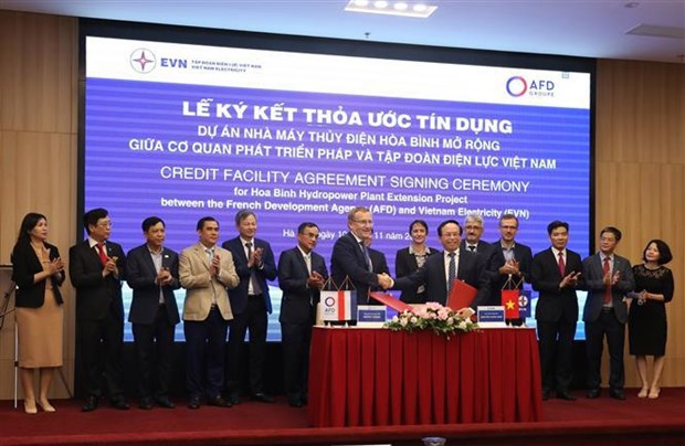 和平水电站新扩建项目签署1.9万亿越盾贷款 hinh anh 2