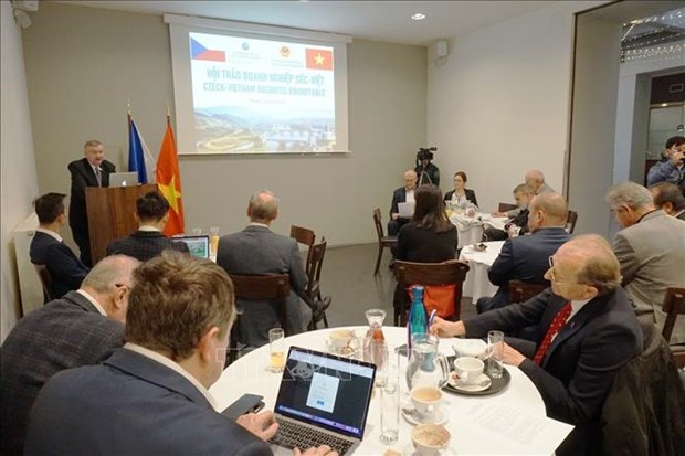 捷克与越南企业研讨会以促进EVFTA实效得到提升 hinh anh 1