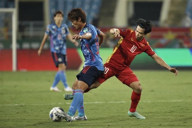 2022年卡塔尔世界杯亚洲区预选赛：日本共同社高度评价越南门将裴晋长 hinh anh 1