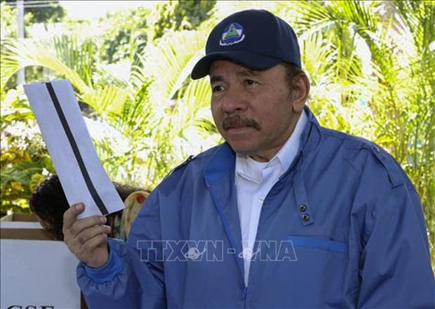越南领导人向尼加拉瓜总统致贺电 hinh anh 1