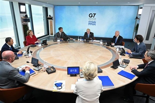 G7拟邀请东盟参加外长会议 hinh anh 1