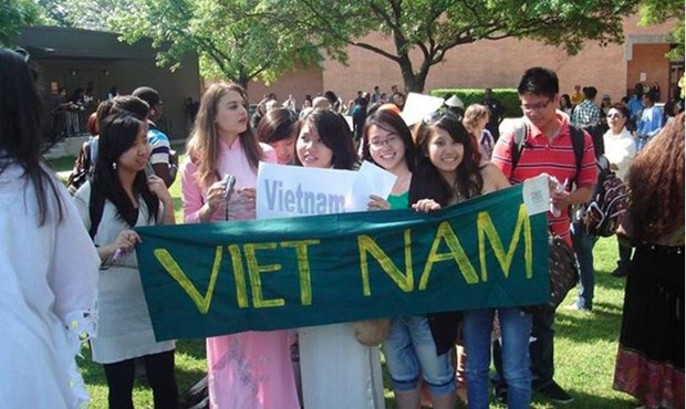 越南在美国留学生人数名列前茅 hinh anh 1
