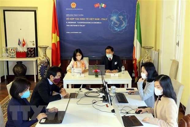 越南驻意大利第二个名誉领事馆揭牌 hinh anh 1
