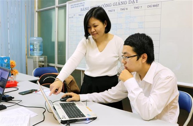 越南海事大学学生在2021年“Office专家世界锦标赛”中获得银牌 hinh anh 2