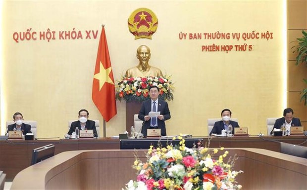 越南第十五届国会常委会第五次会议落幕 hinh anh 1