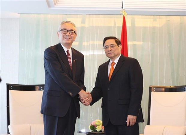 范明政总理与日本领先投资商进行对话 hinh anh 2
