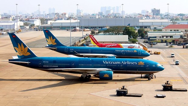 越南航空局同意暂停来自非洲的国际航班 hinh anh 1