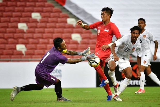 2020年“铃木杯”东南亚男足锦标赛正式开赛 泰国队和新加坡分别击败对手 hinh anh 1