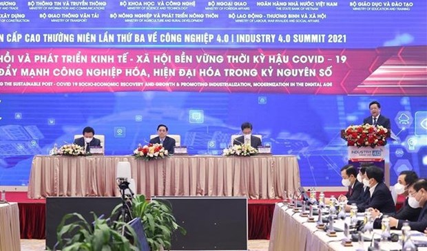 范明政总理：越南确定人类既是发展的中心、主体又是发展的动力和目标 hinh anh 2