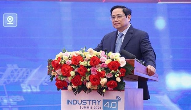范明政总理：越南确定人类既是发展的中心、主体又是发展的动力和目标 hinh anh 1