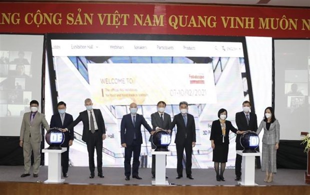 2021年越南国际食品数字工业展开幕 hinh anh 1