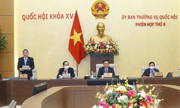 越南第十五届国会常委会第六次会议正式开幕 hinh anh 1