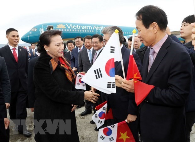 越南驻韩国大使阮武松：越南与韩国合作关系正朝着更加全面的新框架迈进 hinh anh 1