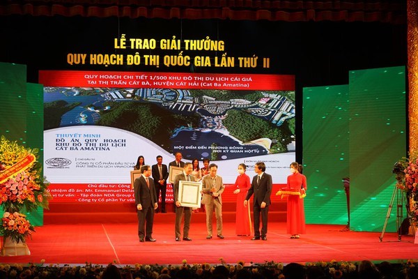 Amatina吉婆旅游都市区项目荣获国家特别规划奖 hinh anh 2