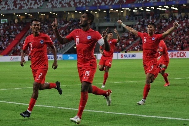 2020年“铃木杯”东南亚男足锦标赛:新加坡队以2-0击败东帝汶队 提前一轮出线 hinh anh 1
