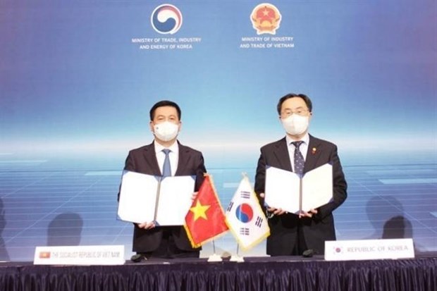 越南与韩国混合委员会一致同意促进贸易、工业和能源合作 hinh anh 2