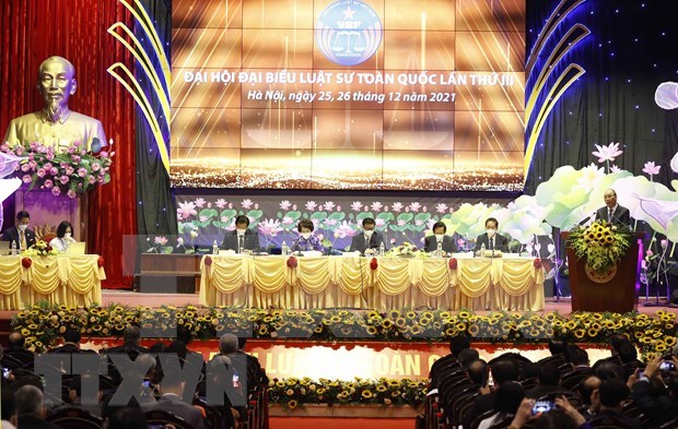 越南国家主席阮春福：提升律师形象、职业声誉和地位 hinh anh 1