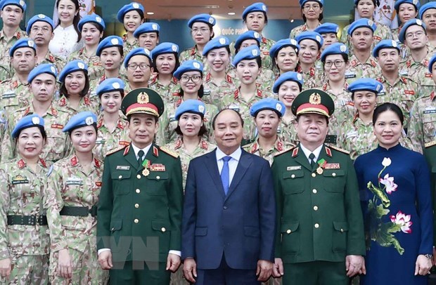 联合国副秘书长让-皮埃尔·拉克鲁瓦高度评价越南参与维和行动的能力 hinh anh 3