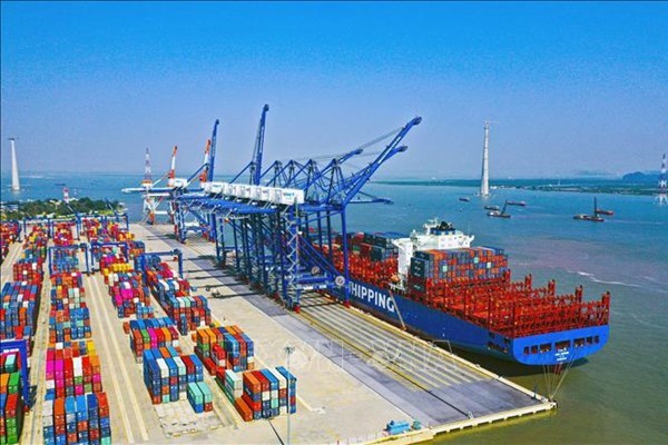 2021年盖梅-施威港口群船舶进出量和货物吞吐量增加2% hinh anh 1