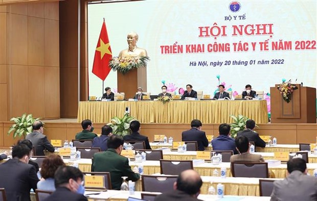 越南政府总理范明政：疫情防控工作是卫生部在2021年中最艰巨的任务但也是最突出的亮点 hinh anh 3