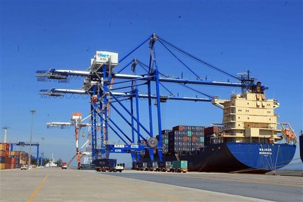 2022年1月越南海港货物吞吐量约达6000万吨 hinh anh 1