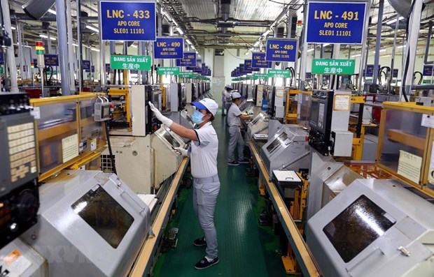 1月份越南工业产值增长2.4% hinh anh 1