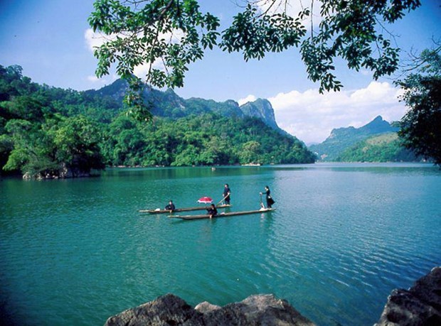 三海湖以独特大自然景观成为吸引国内外游客的旅游胜地 hinh anh 1