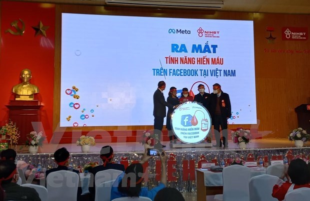 脸书在越南推出新功能 帮助献血者和医院建立更好连接 hinh anh 1