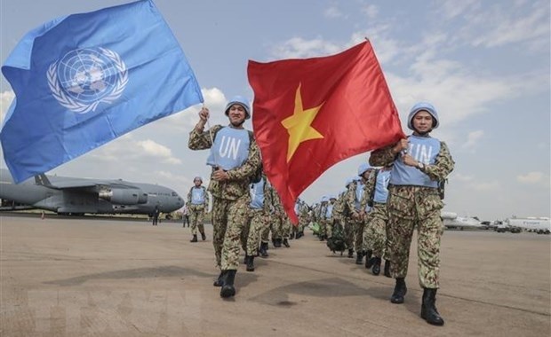 越南愿在维和领域推进与联合国的合作 hinh anh 1