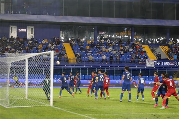 2022年东南亚U23足球锦标赛：越南队以1-0取胜泰国队 hinh anh 2