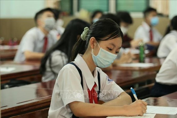 越南全国78.86%的学生返校上课 hinh anh 1