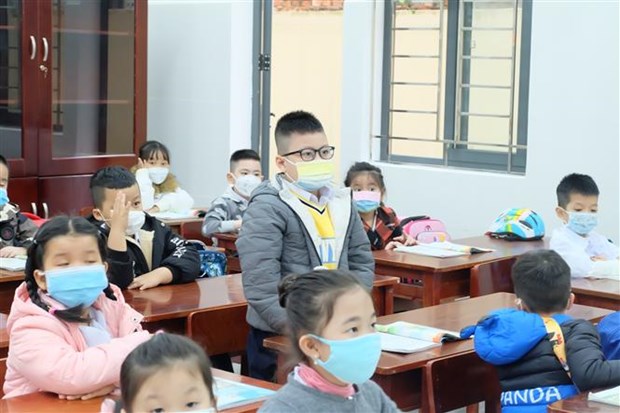 越南全国78.86%的学生返校上课 hinh anh 2