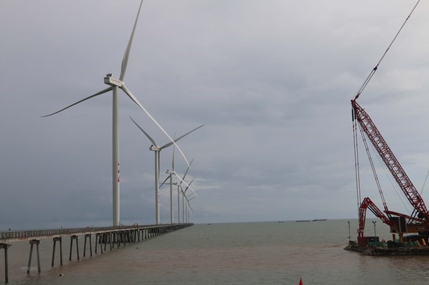 投资总额近3.9万亿越盾的风力发电厂再度落户茶荣省 hinh anh 1