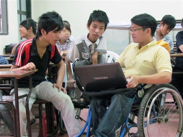 越南2600名重度残疾人受惠 hinh anh 1
