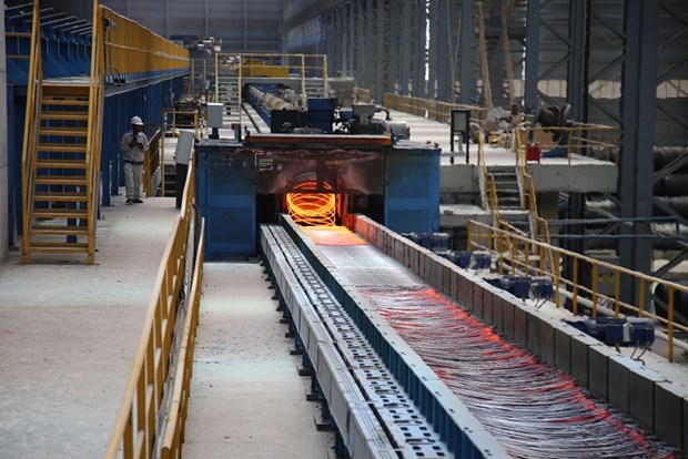 和发集团钢材出口订单已排到2022年5月份 hinh anh 1