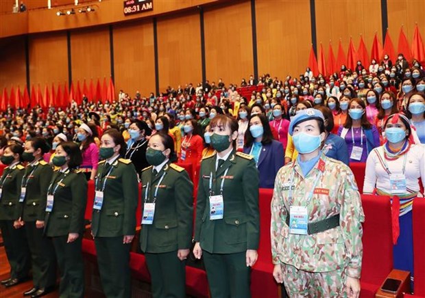 范明政总理出席越南妇女第十三届全国代表大会并发表重要讲话 hinh anh 5