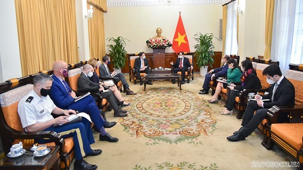 推动越南与美国全面伙伴关系深化实效且实质性发展 hinh anh 1