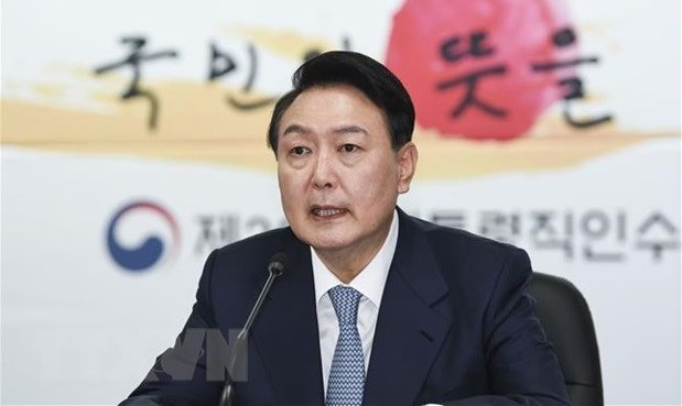 韩国新当选总统将与阮春福通电话 讨论进一步深化双边关系的措施 hinh anh 1