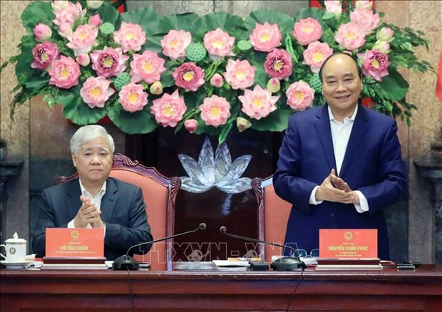 提高国家主席办公厅与越南祖国阵线中央委员会之间的配合工作效率 hinh anh 1