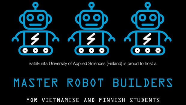 越南和芬兰举办高中生机器人竞赛活动 hinh anh 1