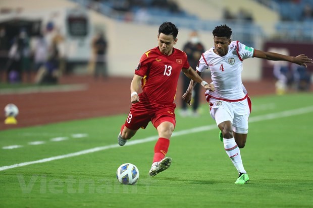 2022年卡塔尔世界杯亚洲区预选赛12强赛：阿曼队客场以1比0击败越南队 hinh anh 1