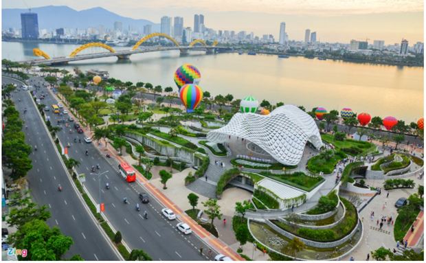 岘港市举办氢气球节迎接游客重返 hinh anh 2