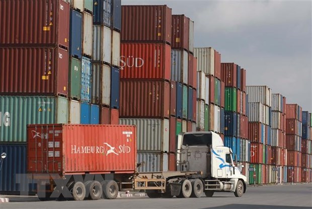 三月份越南港口进口集装箱货物增长12% hinh anh 1