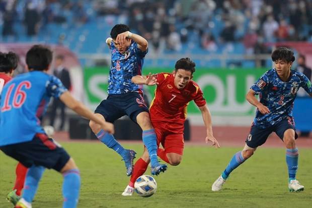 2022 年世界杯预选赛：日本队和越南队比赛6万张门票已售罄 hinh anh 2
