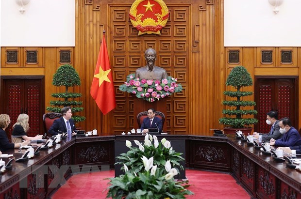 越南政府总理范明政会见美国驻越南新任大使 hinh anh 2
